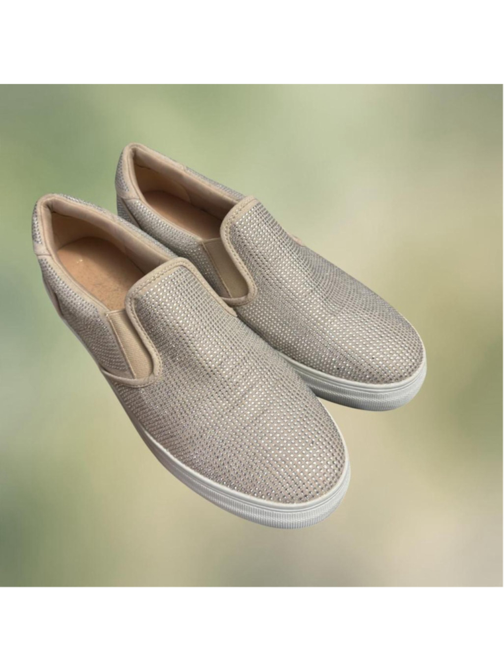 Rhinestone Slip Ons